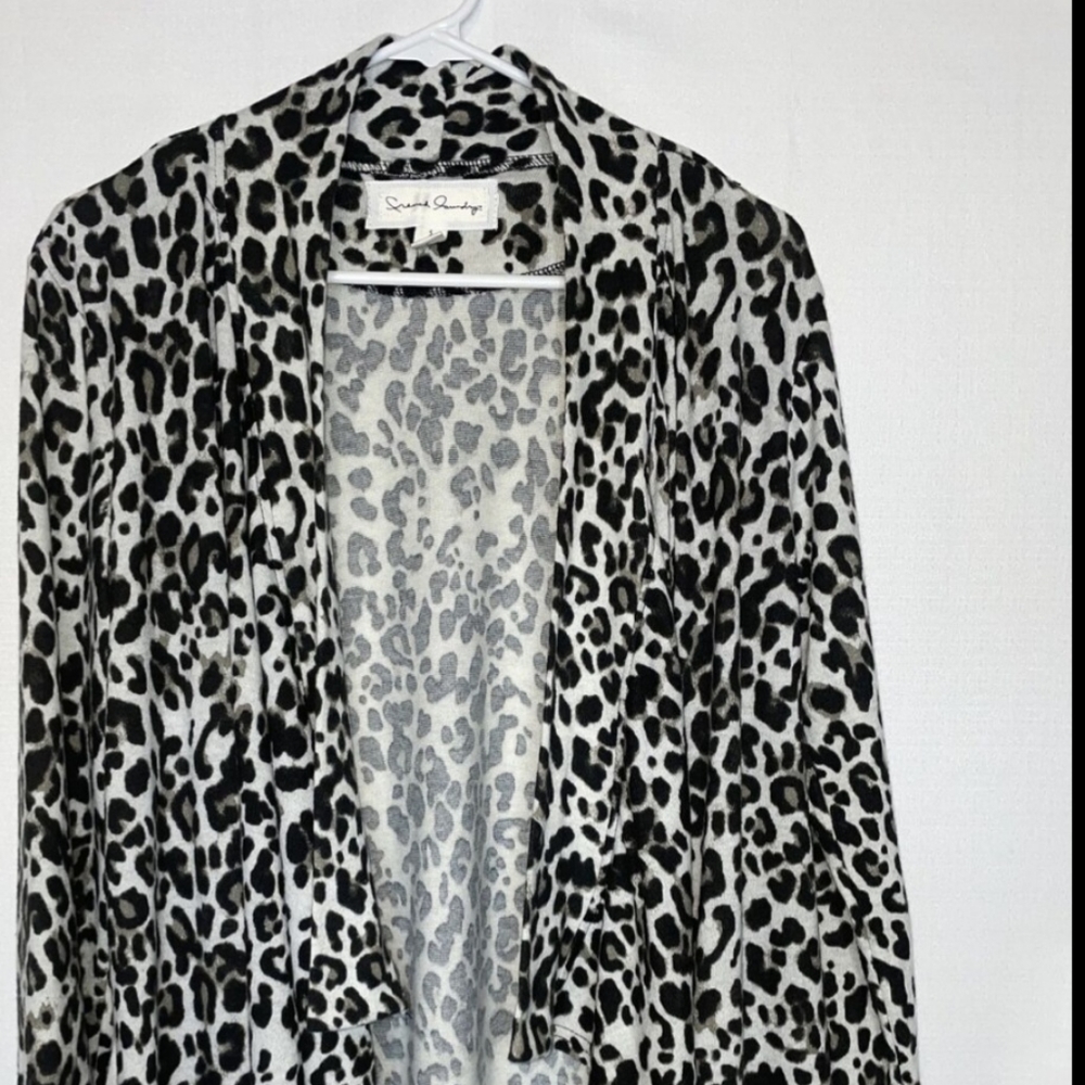 French Laundry Cheetah Sweater long